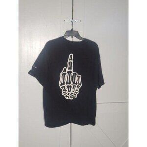 CHAMPION MEN T-SHIRT COLOR BLACK SHORT SLEEVE SIZE L